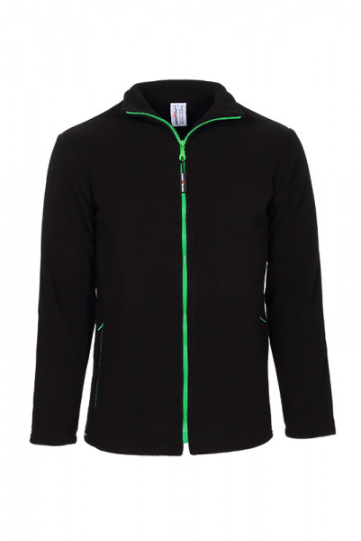 Fleece jacket Emilio_Black Edition by Enrico Wieland